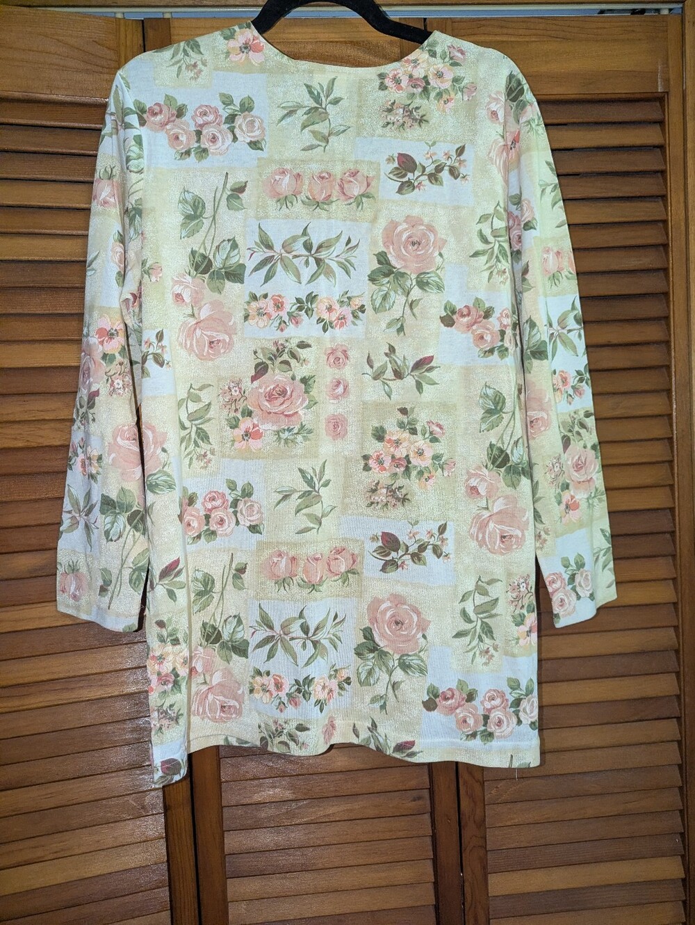 Vintage Romantic Cottagecore Roses Tunic - Picture 5 of 5